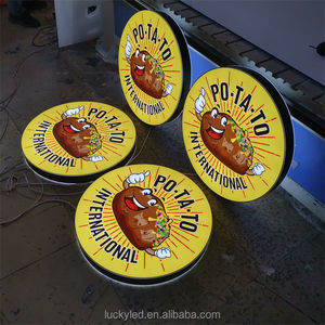 لوحة ثلاثية الأبعاد مصنوعة في الخارج حسب الطلب ، علامة في الأماكن المغلقة ، علامة الإعلان في الهواء الطلق - Product Image 6