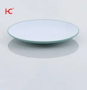 Factory-Direct Customized Two-Color Melamine Unbreakable Serving Dinnerware Classic Oval Plate Restaurant Made In China