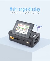 Cargador/Descargador de Baterías ToolkitRC M9 600W 20A con Probador de Señales 1-8S LiPo LTO ESC Voltímetro Fuente de Alimentación para Drones RC