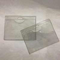 Pochettes transparentes en PVC souple pour pare-brise de voiture, étiquettes autocollantes en vinyle, pochettes pour cartes de prix, étiquettes de prix, porte-cartes, porte-permis