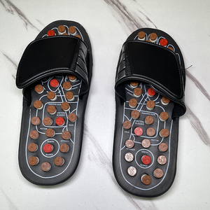 Chaussons de massage en gros d'usine, pantoufles d'acupression, pantoufles de massage des pieds, masseur de points d'acupuncture et de moxibustion pour les pieds - Product Image 2