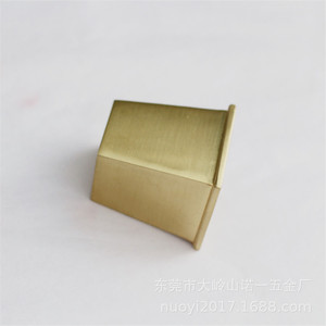 Nuoyi Zinc Alloy Foot Covers T0052 Square Plated Furniture Leg <b>Protectors</b> For <b>Table</b> Chair Home Decor - Product Image 5
