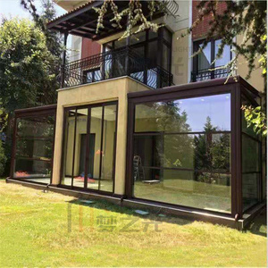 <span class=keywords><strong>Fenêtre</strong></span> à <span class=keywords><strong>guillotine</strong></span> électrique en aluminium à <span class=keywords><strong>double</strong></span> vitrage avec cadre en aluminium de style moderne à ouverture verticale - Product Image 6