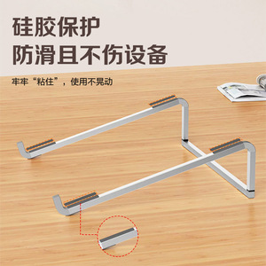 SHE-MINI <b>Tablet</b> Laptop <b>Stand</b> Aluminum Alloy Foldable Desk Mount Cooling Support for Gaming Devices - Product Image 1