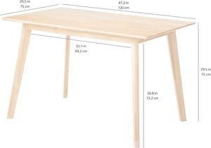 Moderno Rettangolo sala da pranzo Set <span class=keywords><strong>di</strong></span> <span class=keywords><strong>mobili</strong></span> in <span class=keywords><strong>legno</strong></span> <span class=keywords><strong>massello</strong></span> Base tavolo sedia naturale lungo duro Design stabile <span class=keywords><strong>mobili</strong></span> per la casa per alberghi - Product Image 5