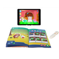 Máquina de aprendizaje inteligente para la primera infancia, juguete de iluminación de programación, pluma parlante, Educación STEM