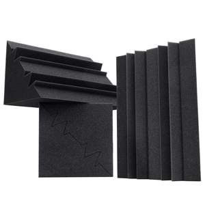 <span class=keywords><strong>BONNO</strong></span> 12 "X 7" X 7 "pièges à basses panneaux de pièges à basses en mousse acoustique insonorisant Studio rembourrage en mousse piège à basses Studio mur d'angle - Product Image 1