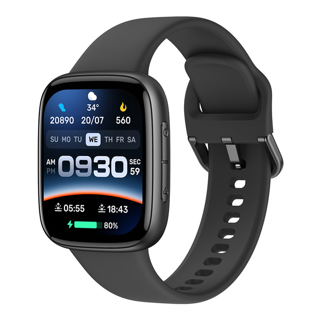 GYX20 Smart Watch With 1.85" Amoled Full Touch Screen Sports Fitness Tracker Calling Heart Rate Sleep Monitor Smart Watch
