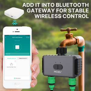 Inteligente Jardim Sprinkler Temporizador De Água por 2 Way Rain Delay Filter Washer Programável e Controlador De Irrigação Automática - Product Image 5