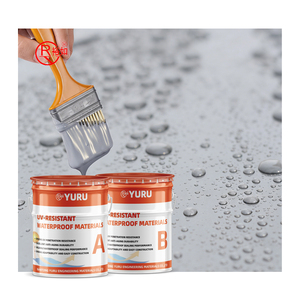 Peinture d'étanchéité liquide élastomère YURU, revêtement de toiture, revêtement imperméable en polyurée liquide bicomposant, <span class=keywords><strong>caoutchouc</strong></span> liquide imperméable - Product Image 3