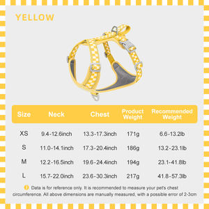 Harnais Réfléchissant Réglable pour <span class=keywords><strong>Chien</strong></span>, Nouveau Design, Durable, Respirant, en Polyester, Anti-Évasion, pour Chiens de Petite à Grande Taille - Product Image 6