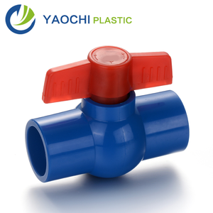 Proveedor de China Color personalizado PVC 3/4 pulgadas Upvc válvulas de bola compactas - Product Image 4
