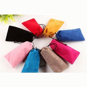 Bolsas para Gafas de Sol de Microfibra al por Mayor, de Alta Calidad, en Negro, Blanco y Azul, con Logotipo Personalizado - Product Image 2