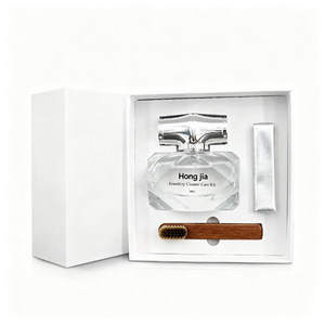 Kit de nettoyage professionnel pour bijoux en diamants, or et platine - Nettoyant naturel sans alcool, matériaux écologiques, flacon de 30 ml - Product Image 3