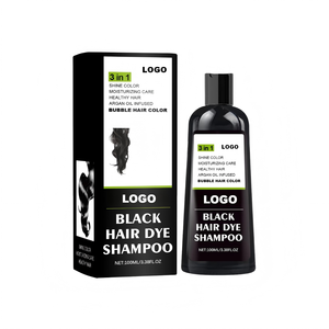 OEM/ODM ครีม<span class=keywords><strong>ย้อม</strong></span>ผมสีดำน้ำตาล 2-in-1 สารสกัดจากพืชธรรมชาติ บำรุงและฟื้นฟูผม ให้ความสดชื่น 100 มล. - Product Image 1