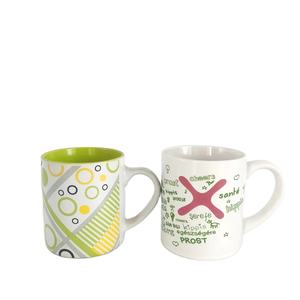 Tazas de Cerámica para Cocina, Taza Blanca de Porcelana con Impresión <span class=keywords><strong>Oriental</strong></span>, Taza de Té, Tazas de Cerámica para Café, Vajilla - Product Image 2
