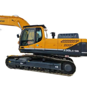 Excavadora de cadenas Hyundai 330LC-9S de 33 toneladas, importada de Corea, de segunda mano, con bomba y caja de cambios de alta eficiencia para construcción - Product Image 1