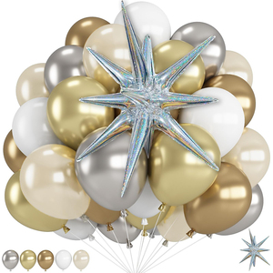 Kit <span class=keywords><strong>de</strong></span> Arco <span class=keywords><strong>de</strong></span> Globos con Temática Disco Kpop, Globos Metálicos Cromados, Látex 4D, Cadena <span class=keywords><strong>de</strong></span> Globos <span class=keywords><strong>de</strong></span> Colores, Decoración para Fiestas <span class=keywords><strong>de</strong></span> Cumpleaños, Conciertos, Estilo Años <span class=keywords><strong>80</strong></span>/<span class=keywords><strong>90</strong></span> - Product Image 6