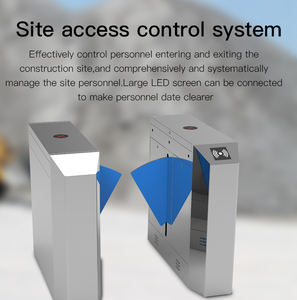 Tourniquet trépied Thinmoo TR200 en acier inoxydable 304, 25 personnes/min, contrôle d'accès haute sécurité, moteur sans balais, 600 mm - Product Image 6