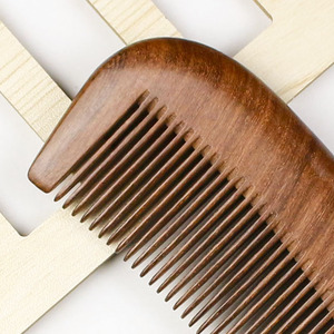 Golden Sandalwood <b>Comb</b> 185x53x12mm Carved Chinese Style Wooden <b>Hair</b> <b>Comb</b> For Long <b>Hair</b> Unisex Home Use - Product Image 2