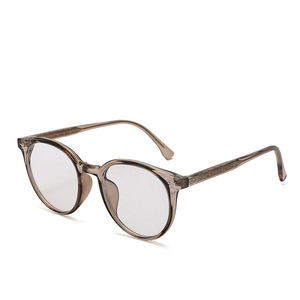 Adult Anti Blue Light Glasses <b>Round</b> <b>Frame</b> TR90 Clear Lenses Unisex 3008 - Product Image 5