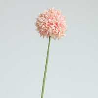Flores Artificiales de Crisantemo y Margarita de Tela de Seda Realistas Hechas a Mano, en Oferta, para Decoración Navideña, de Bodas y del Hogar
