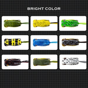 Hunthouse เหยื่อ<span class=keywords><strong>ตก</strong></span><span class=keywords><strong>ปลา</strong></span>รูปกบกระโดดทำจากพีวีซีเทียมขนาด60มม. 15กรัมเหยื่อ<span class=keywords><strong>ตก</strong></span><span class=keywords><strong>ปลา</strong></span>แบบกบยางกลวงพร้อมตะขอคู่ - Product Image 4