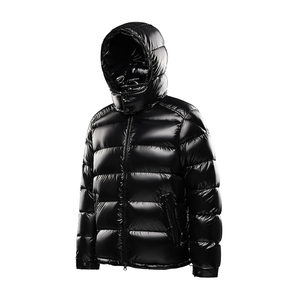 <span class=keywords><strong>Cappotto</strong></span> da <span class=keywords><strong>uomo</strong></span> con cappuccio, nuovo design, classico, in cotone <span class=keywords><strong>blu</strong></span> chiaro, piumino invernale, per Unisex - Product Image 4