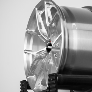 Rines de Aleación Cóncavos Profundos Plateados Monobloque de 18 19 20 21 22 Pulgadas 5x112 5x120 5x114.3 5x110 Ruedas Forjadas Personalizadas para Audi BMW Tesla - Product Image 3