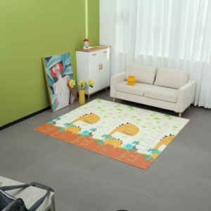 <span class=keywords><strong>50</strong></span> pouces X <span class=keywords><strong>50</strong></span> pouces Double face sport jouet Style bébé tapis de jeu 2cm d'épaisseur pliant anti-dérapant XPE mousse tapis de sol non toxique - Product Image 2