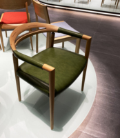 Siège rembourré en Pu de haute qualité, fauteuil personnalisé pour le salon