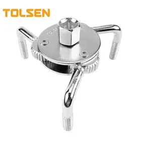 TOLSEN Cờ Lê Lọc Dầu Ba Chân Bằng Thép 65110 Có Thể Điều Chỉnh