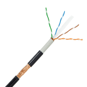 Câble de liaison réseau extérieur personnalisé en usine câble Ethernet cat6 câble LAN rétractable en cuivre <span class=keywords><strong>rj45</strong></span> 24awg sftp - Product Image 2