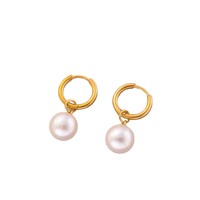 Boucles d'oreilles clous plaquées or Gaovo Niche Premium, style influenceur viral, pour femmes, en acier titane résistant au ternissement, bijoux de mode