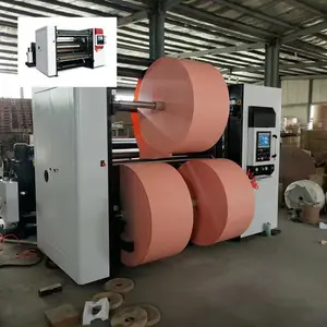 Máquina cortadora de alta velocidad máquina cortadora y rebobinadora de papel en rollo jumbo