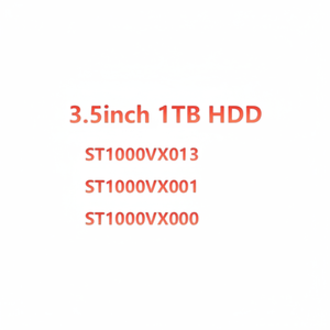 ฮาร์ดไดรฟ์ใหม่ 256MB 5400 RPM ขนาด 3.5 นิ้ว SATA 6Gb/s ความจุ 1TB รุ่น ST1000VX013 ST1000VX001 ST1000VX000 สำหรับใช้งานในเซิร์ฟเวอร์ภายใน ระดับการตรวจสอบ - Product Image 1