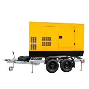 Type diesel Offre Spéciale de remorque du générateur 30KW avec la vitesse automatique de la fréquence 1500rpm du moteur 50Hz de preuve de démarrage et de bruit - Product Image 1