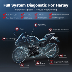 ANCEL MT510 Scanner de diagnostic complet pour moto <span class=keywords><strong>BMW</strong></span> avec réinitialisation d'huile, réinitialisation TPS, purge ABS pour <span class=keywords><strong>BMW</strong></span> Motorrad 5 pouces Android - Product Image 4