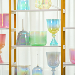 סט קערות קריסטל אלכימיות להתאמה אישית, כל הגדלים, מכשירי קוורץ לריפוי בצלילים 440 הרץ/432 הרץ, התאמה אישית מוצלחת - Product Image 6