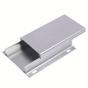 EBM <b>Metal</b> Electronics Control <b>Box</b> Case Custom Powder Coated Extruded Aluminum Alloy Split Flange Switch <b>Box</b> IP54 Silver Model - Product Image 2