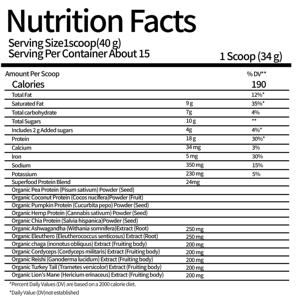 OEM Organik Vegan <span class=keywords><strong>Protein</strong></span> Tozu |   Porsiyon Başına 18g Bitki Bazlı <span class=keywords><strong>Protein</strong></span> |   Glutensiz, Süt Ürünleri İçermez, Soya İçermez, GDO'suz - Product Image 2