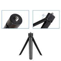 Tripod berdiri ponsel Desktop Mini portabel, grosir murah untuk iphone Huaweixiaomi Go pro 7 6 5