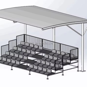 Asientos para Estadios de Fútbol al Aire Libre, Gradas para Canchas de Fútbol, Bancos con Andamios, Sillas para Gradas, Asientos para Tribunas de Estadios - Product Image 1