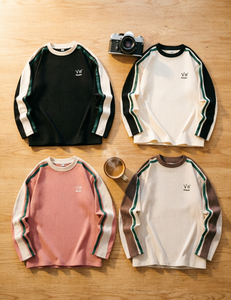 เสื้อสเวตเตอร์อเนกประสงค์ลำลองผู้ชายฤดูใบไม้ผลิฤดูใบไม้ร่วงแขนยาวเสื้อยืดแฟชั่นญี่ปุ่นเสื้อสวมหัวสำหรับเยาวชน - Product Image 2