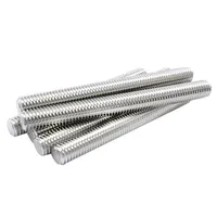 Stainless Steel 304 A4 B7 M8 M10 M12 M25 Thread Rod Full Thread Stud Bolt UNF Thread Grade 10.9/12.9 Round Head Zinc Finish
