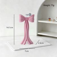 Bougie parfumée artistique en forme de bouquet de sacs à main, avec mèche à combustion uniforme, parfum floral frais, pour cadeau de mariage