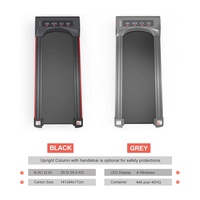 Xiaomi U1 R1 Pro mesin jalan datar, Treadmill Mini bantalan Jalan pintar dengan aplikasi Fitshow