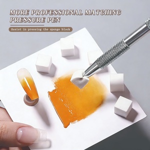 Éponge jetable pour nail art, manucure DIY, éponge créative pour ongles, éponge à effet dégradé, outils de nail art, accessoires de manucure - Product Image 4