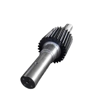 China Manufacturer Forged Steel 34CrMo Big Module Driven Helical Gear Shaft