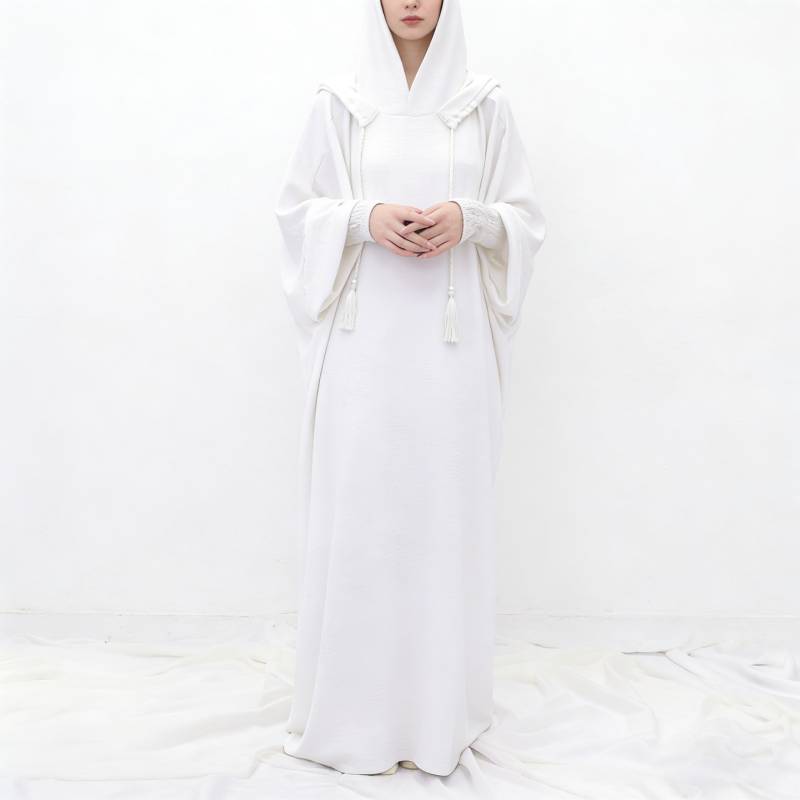 Gradient Chiffon Abaya Kaftan for Women